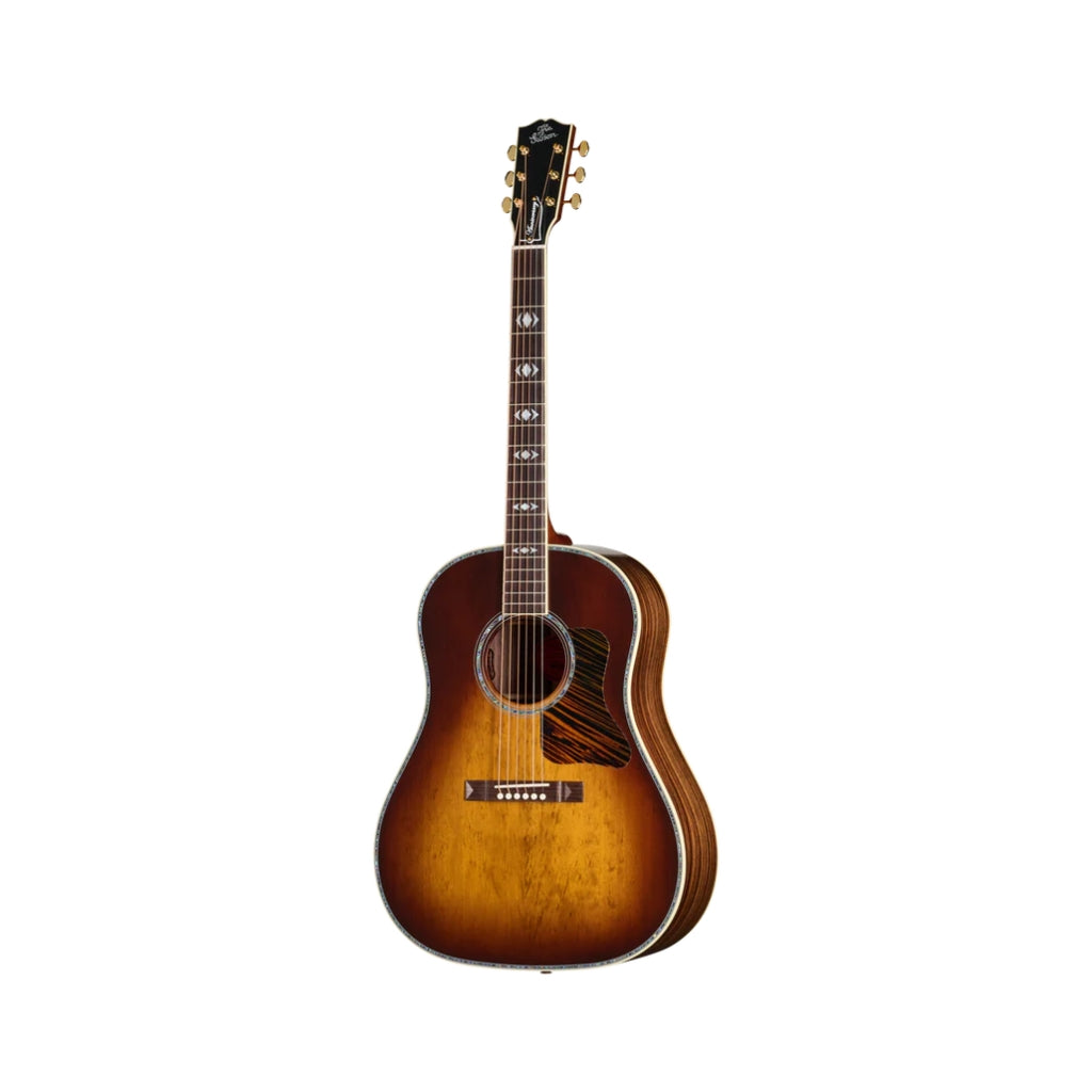 Gibson Custom Advanced Jumbo Anniversary Acoustic-Electric Guitar - Cremona Burst front