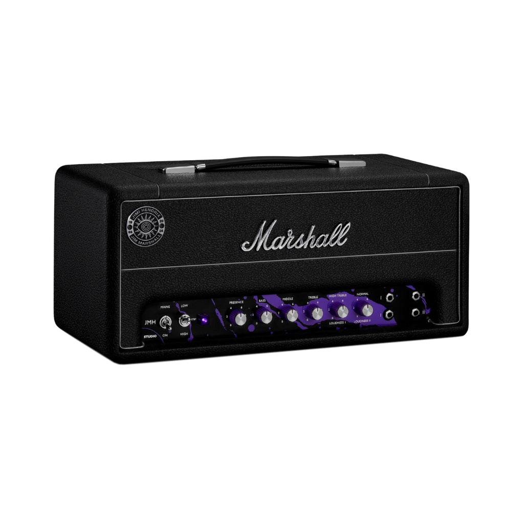 Marshall Limited Edition Hendrix Studio Vintage 20-Watt Amplifier Head - Purple/Black side