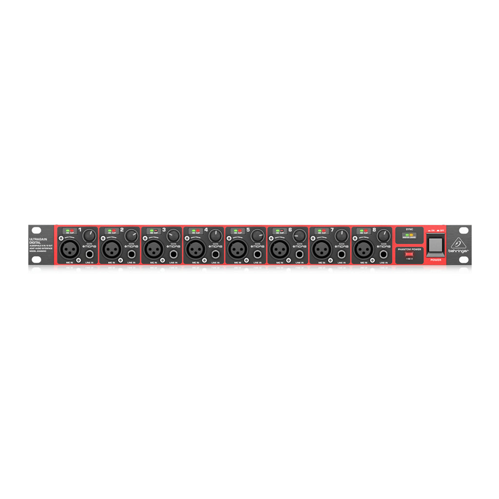 Behringer Ultragain Digital ADA8200 Mic Preamp