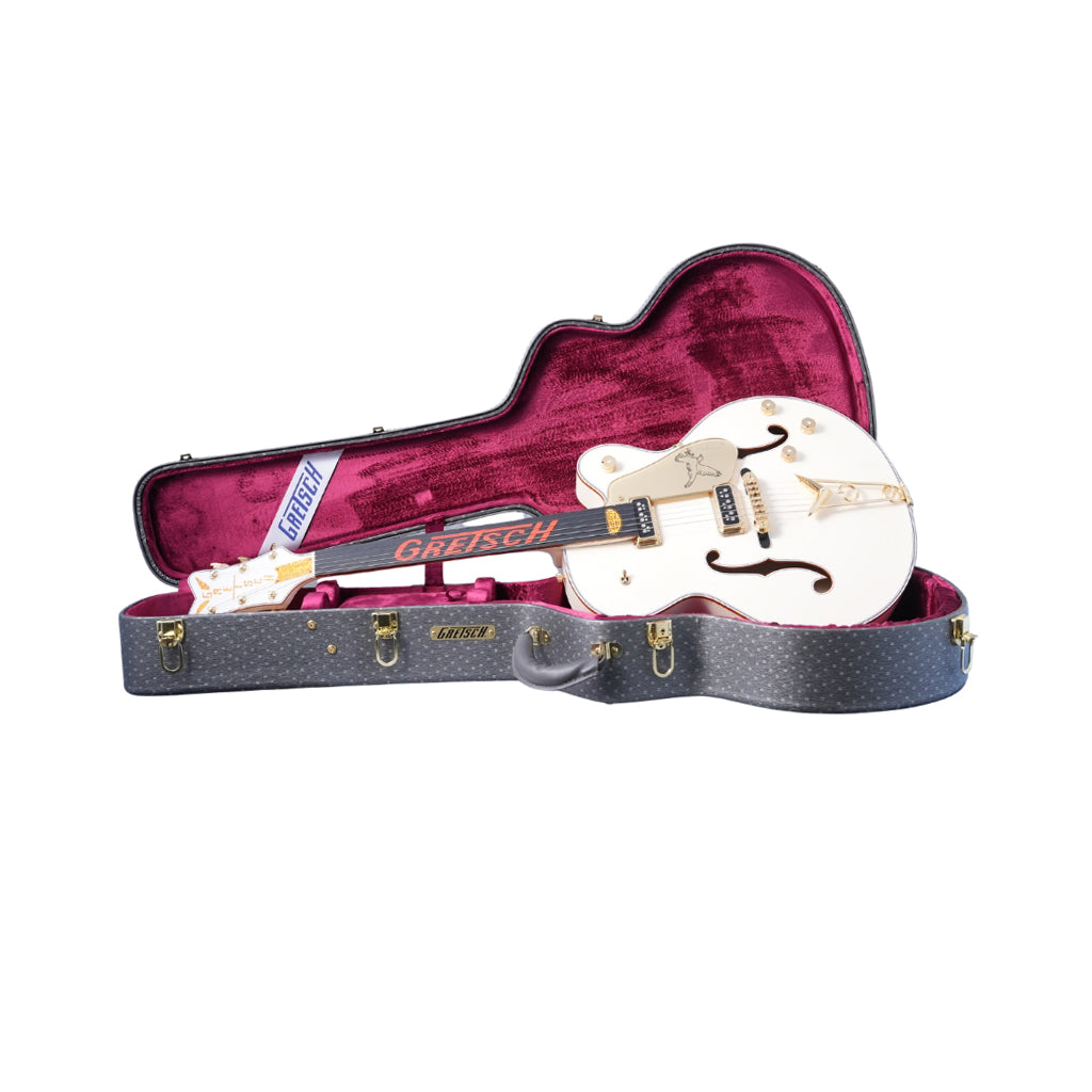 Gretsch Custom Shop G6136-55 Falcon Aged White CC - Master Built by Gonzalo Madrigal