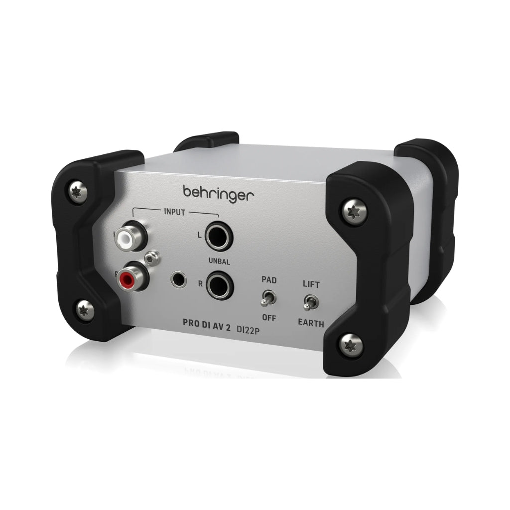 Behringer - DI22P Passive - Stereo Multimedia DI Box