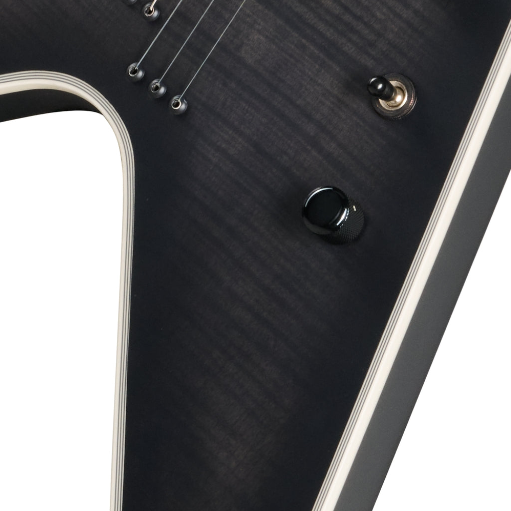 Epiphone - Prophecy Flying V Electric Guitar - Obsidian Storm Satin