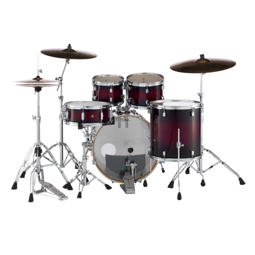 Pearl - Decade Maple 5pc 22" Fusion Increda-Bundle - Gloss Deep Red Burst