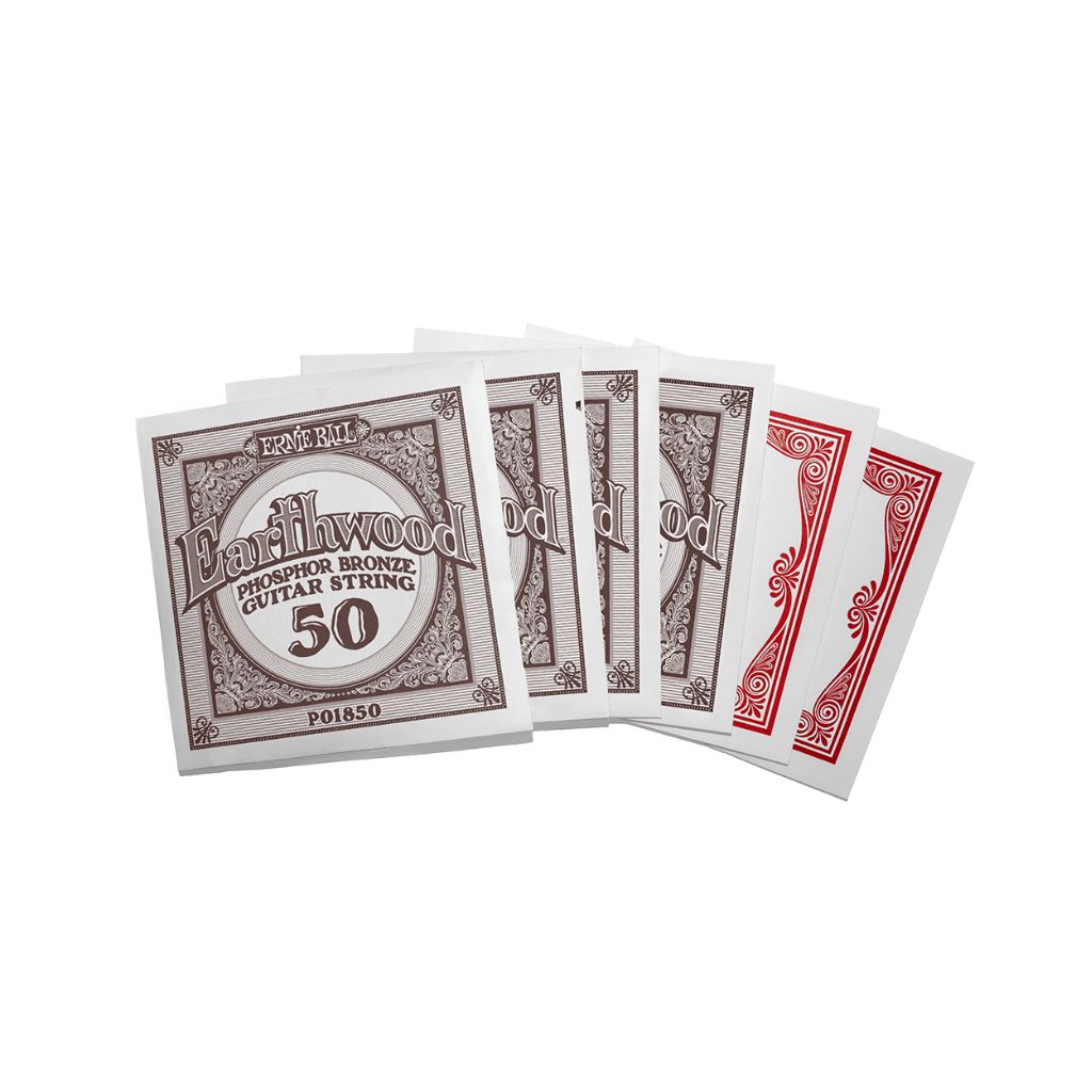 Ernie Ball Earthwood Extra Light Phosphor Bronze 10-50 Acoustic Guitar Strings - 3 Pack
