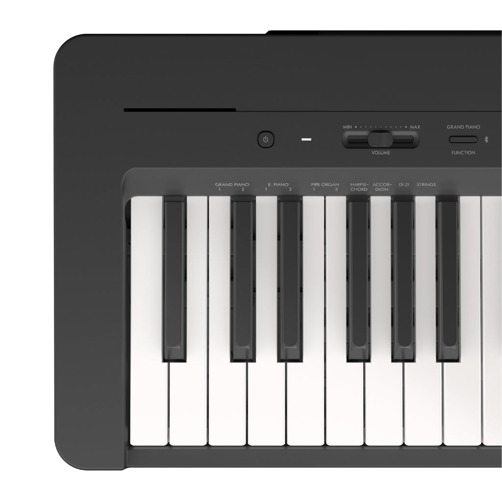 Yamaha - P-145BT 88-key Digital Piano with Bluetooth - Black