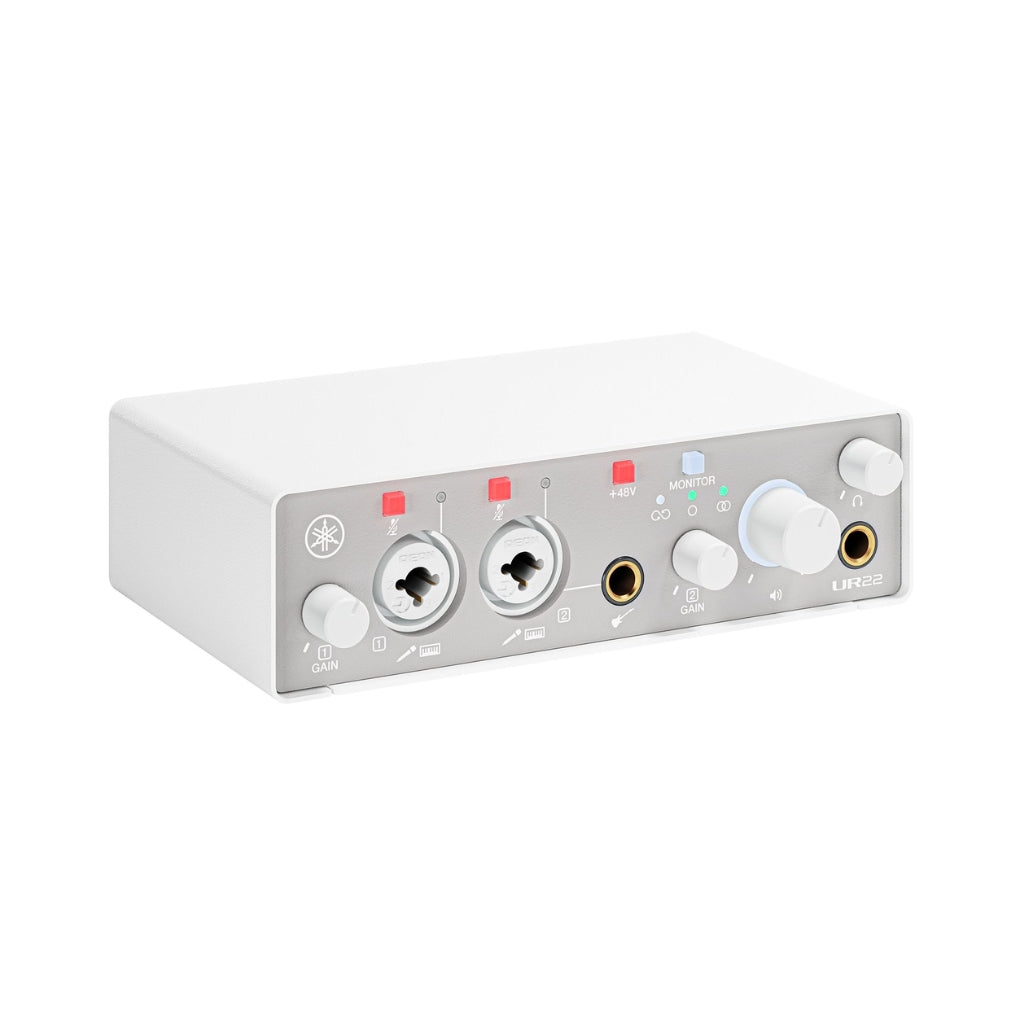Yamaha - UR22-MK3 USB-C Audio Interface with Software Suite - White