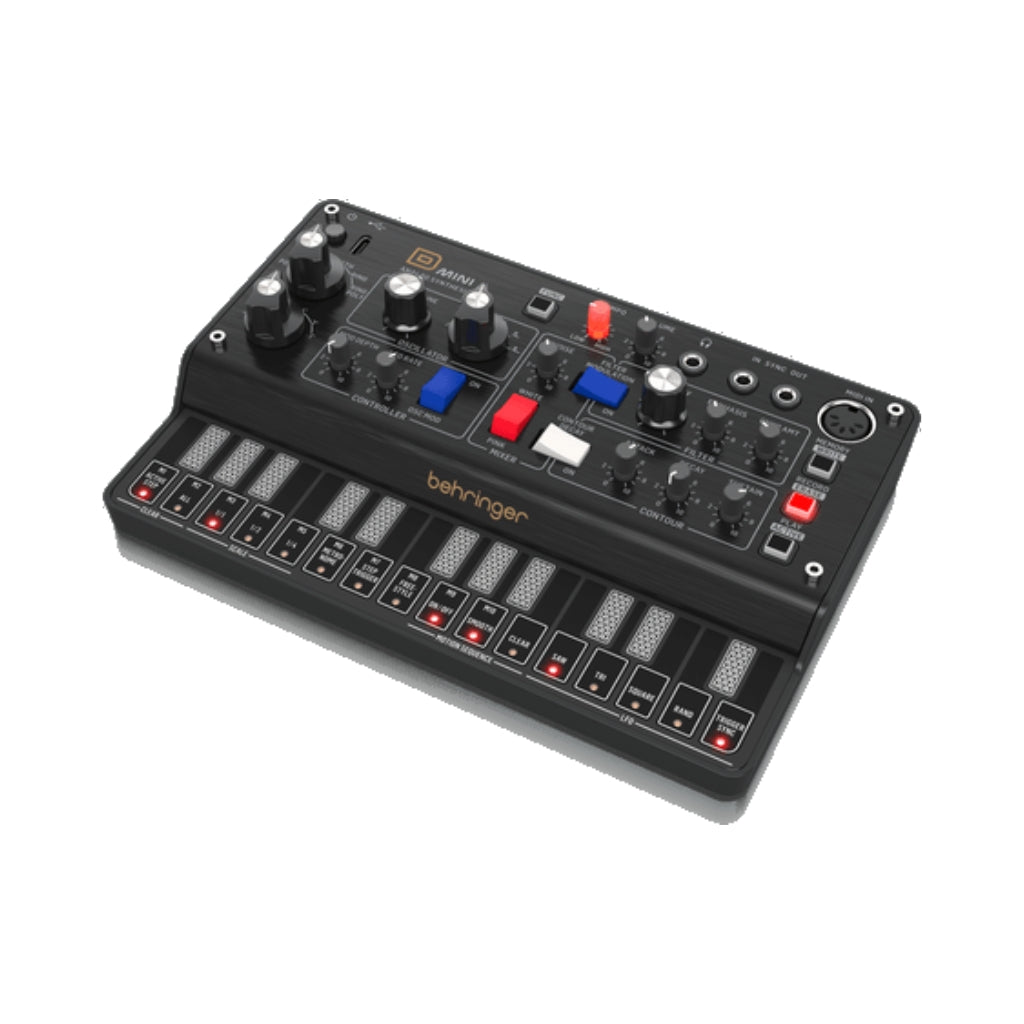 Behringer - D Mini - Portable Analog Synthesizer