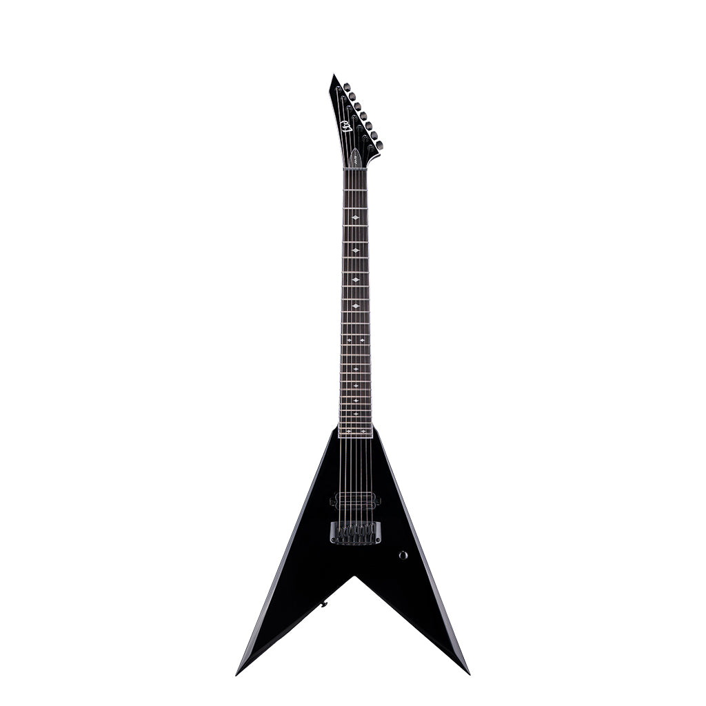 ESP LTD Jack Simmons 7-String Baritone Electric Guitar - Black