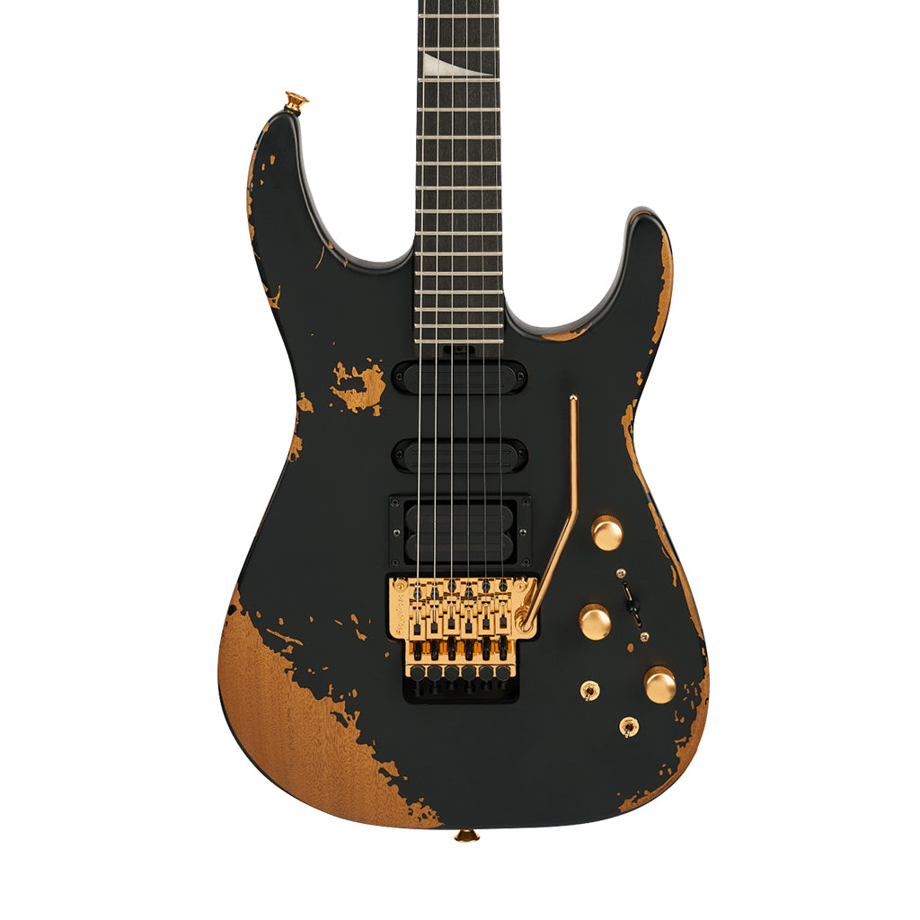 Jackson Pro Series Signature Phil Collen PC1-E Electric Guitar - Worn Black