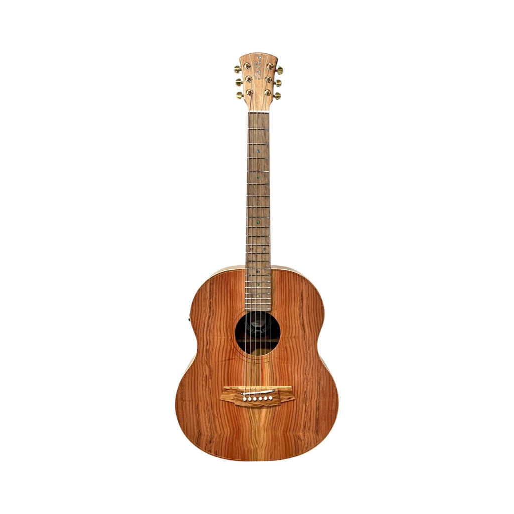 Cole Clark Little Lady 2 Mini Travel Acoustic/Electric Guitar - Redwood/Blackwood