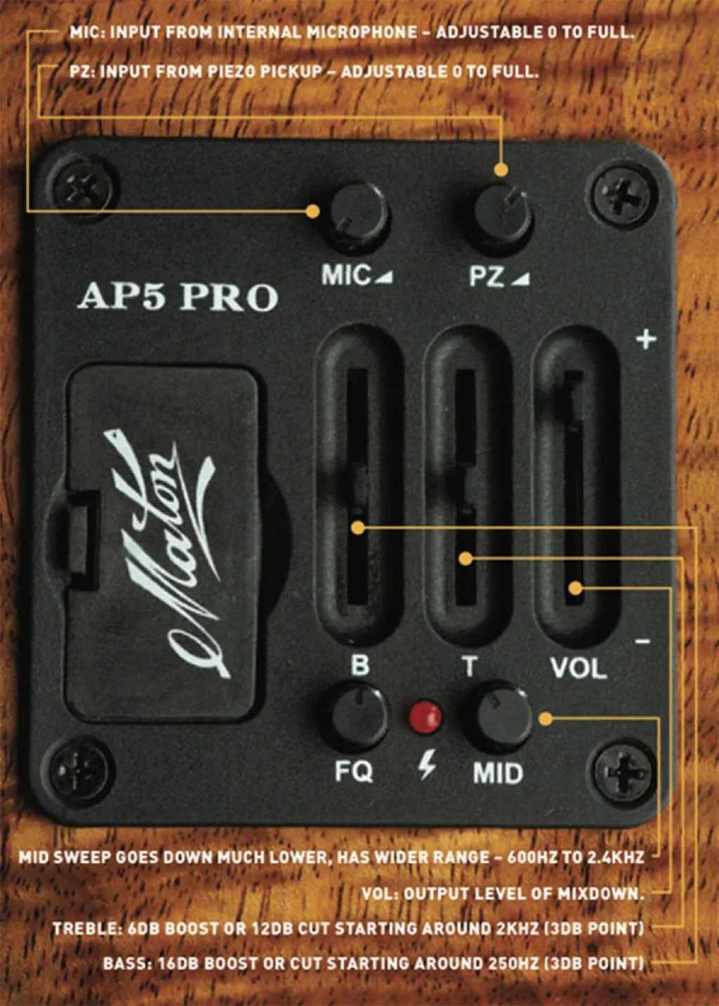 Maton - AP5 Pro - Pickup System