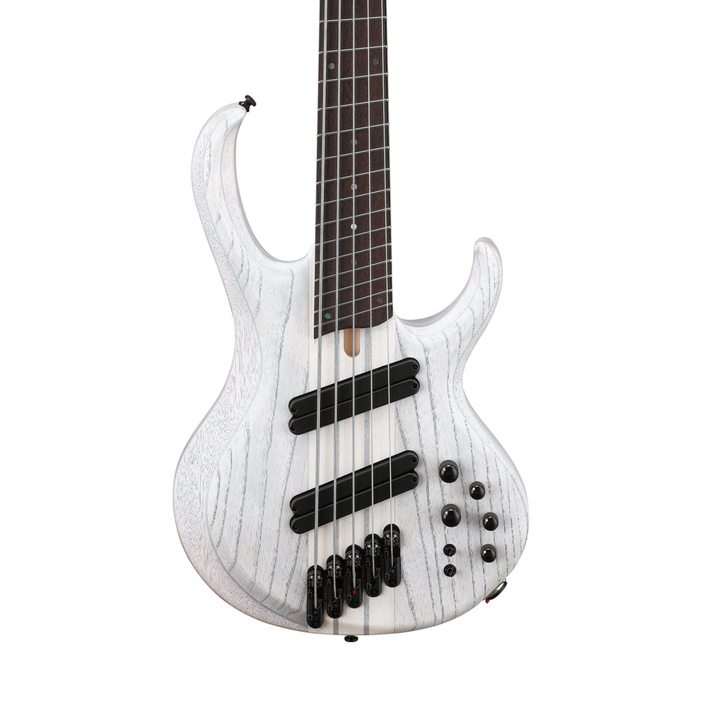 Ibanez Bass Workshop BTB865MS 5-String Bass - Transparent White Flat