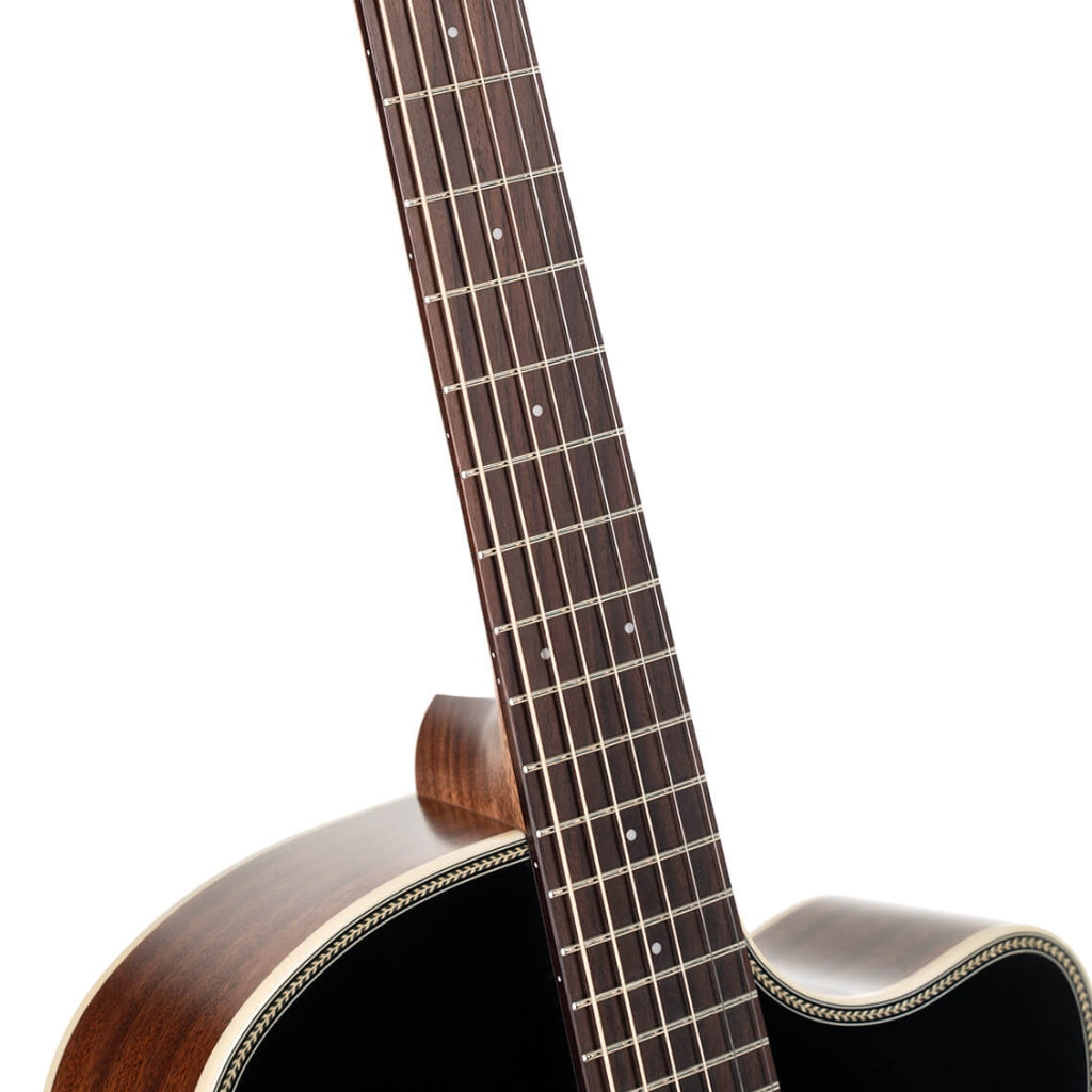 Cort - Essence GA4 Acoustic Guitar - Black Top Semi Gloss