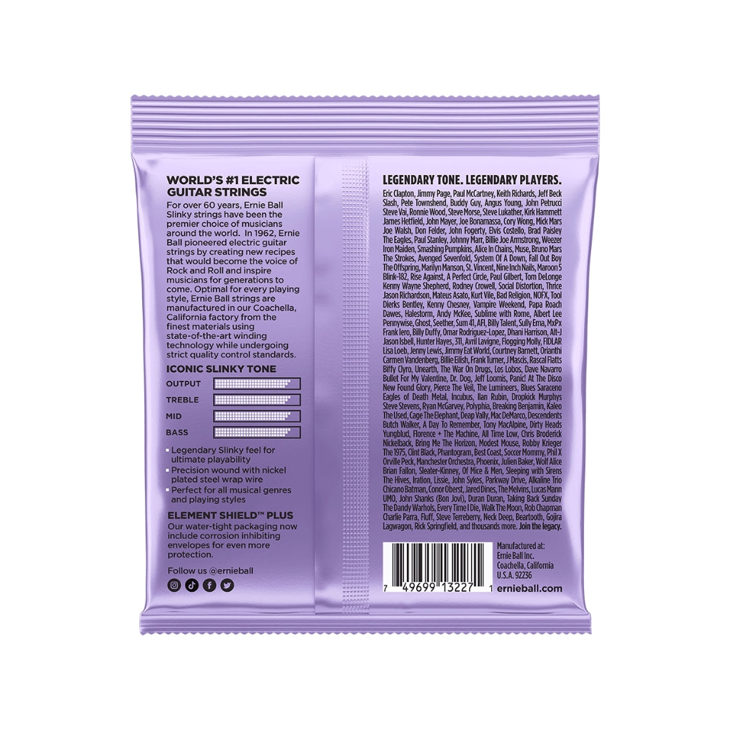 Ernie Ball Ultra Slinky Nickel Wound 10-48 Electric Guitar Strings - 3 Pack