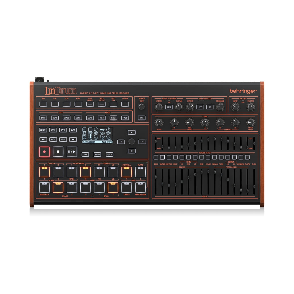 Behringer - LM DRUM - Classic Hybrid Sampling Drum Machine