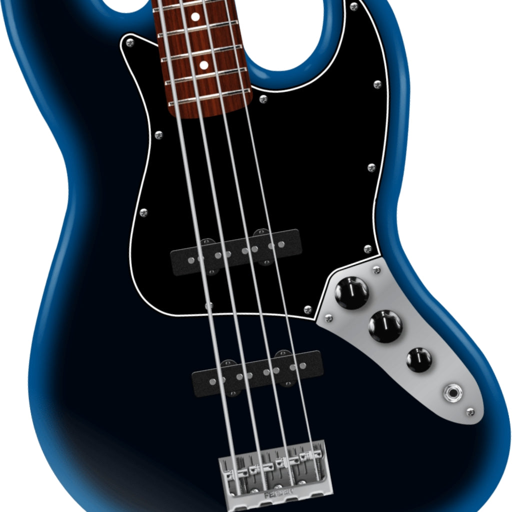 Fender American Professional Jazz Bass Guitar - Dark Night, Rosewood Fingerboard