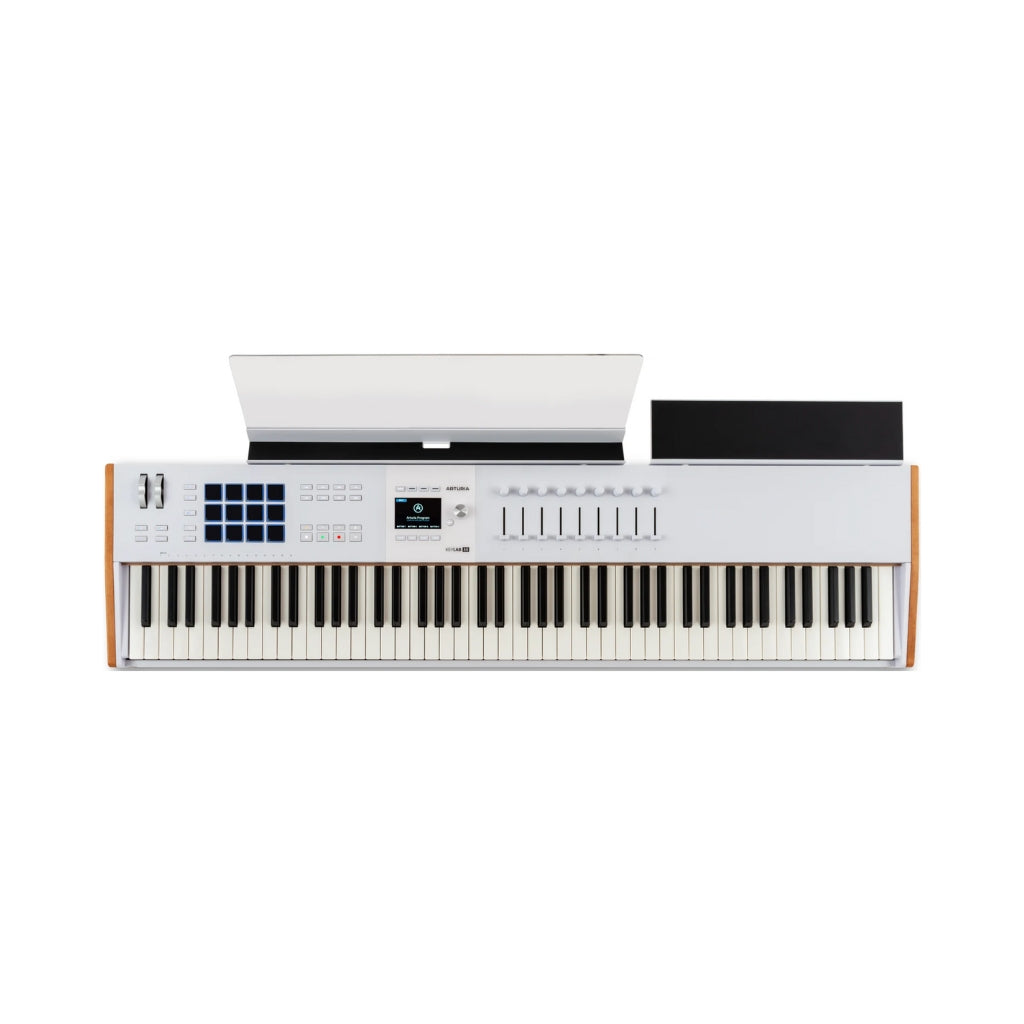 Arturia - KeyLab 88 MK3 88-Key Weighted Hammer-Action Keyboard Controller - White