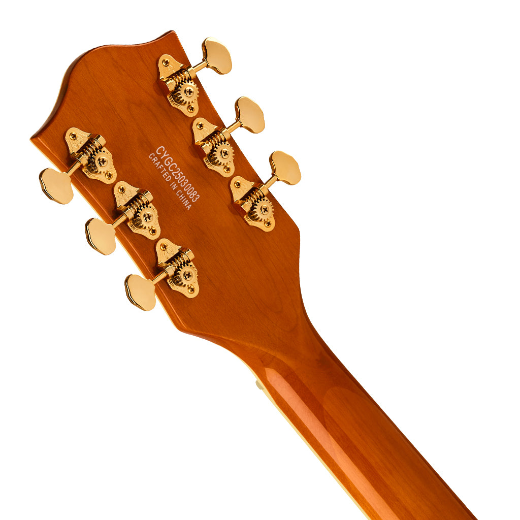 Gretsch Synchromatic Nashville Hollowbody Singlecut with Bigsby - 50s Orange Stain