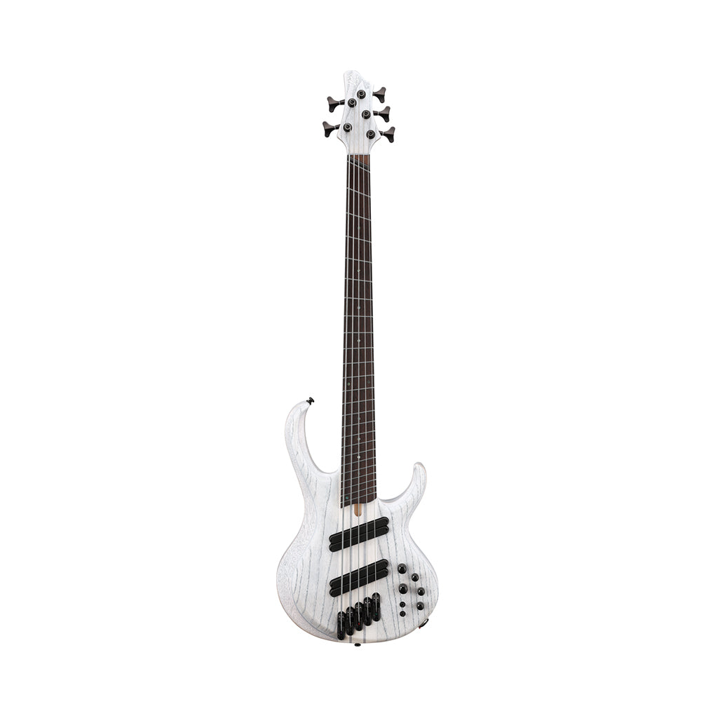Ibanez Bass Workshop BTB865MS 5-String Bass - Transparent White Flat
