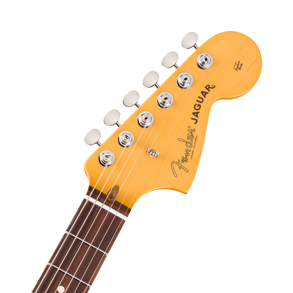 Fender American Professional Classic Jaguar Rosewood Fingerboard - Faded Firemist Gold