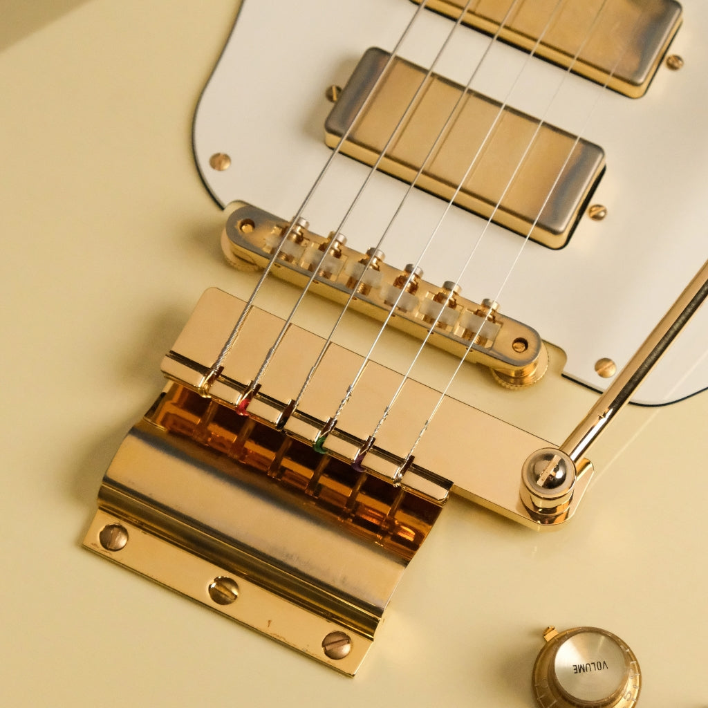 Frank Brothers Radar Deluxe Light Relic Electric Guitar - Nicotine White