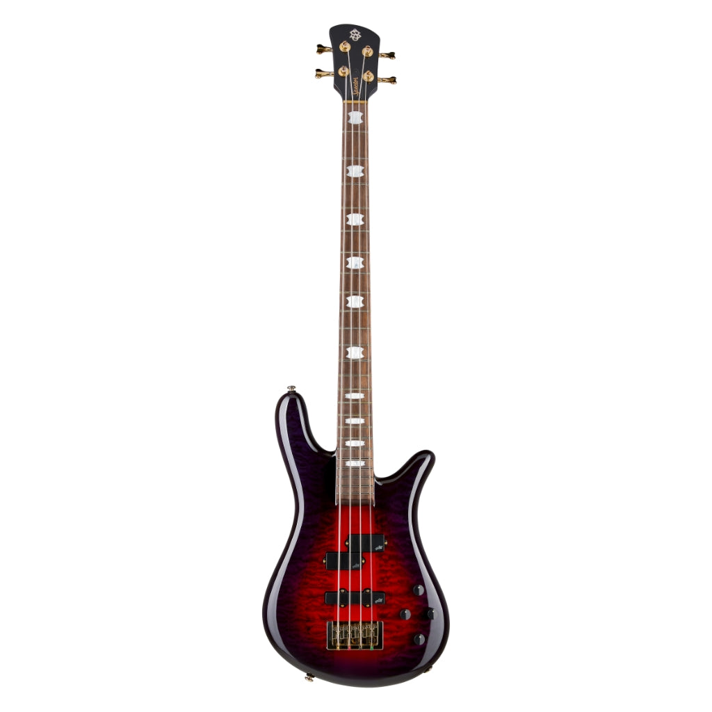 Spector - Icon NS-2 Neck Through Electric Bass Guitar - Purple Cherry