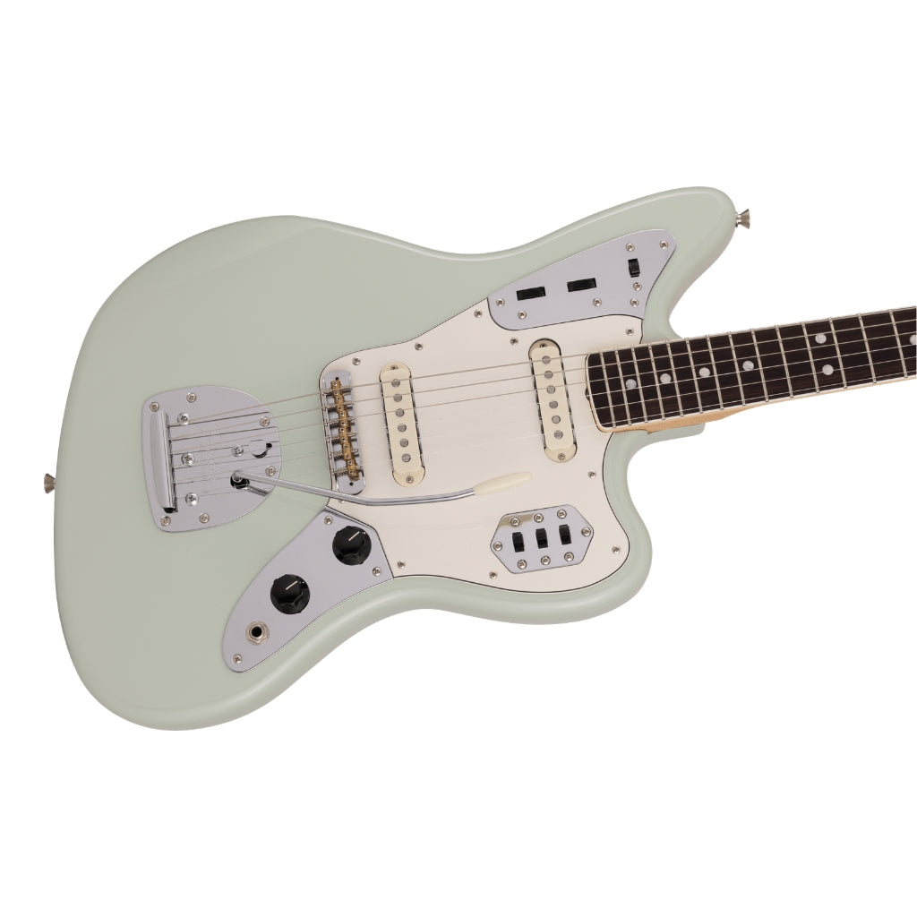 Fender Moeka Shiotsuka Jaguar Moni Electric Guitar - Aged Sonic Blue, Rosewood Fingerboard
