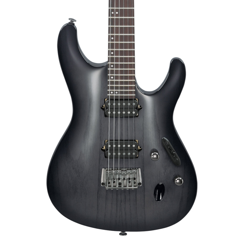 Ibanez - Prestige S6621AH Electric Guitar - Transparent Gray Burst
