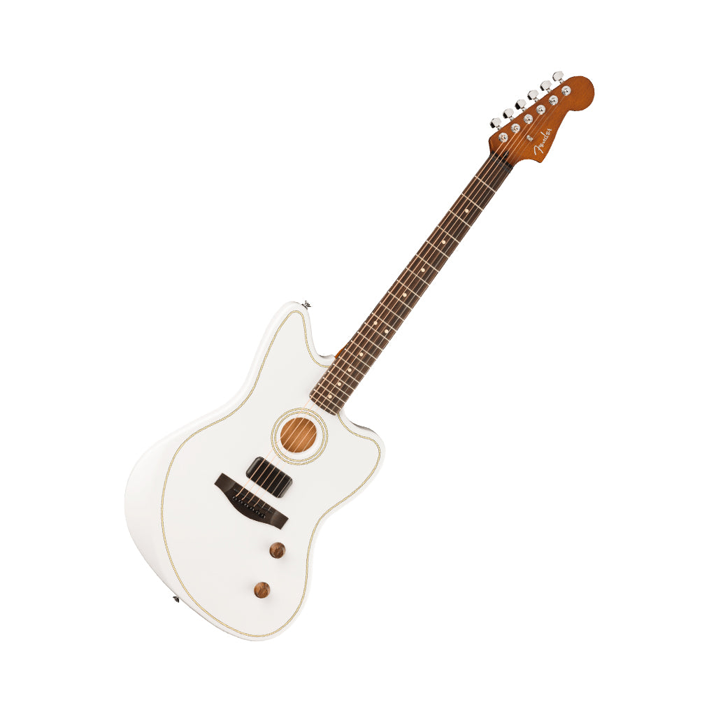 Fender Limited Edition Acoustasonic Standard Jazzmaster Acoustic-Electric Guitar - Arctic Gold