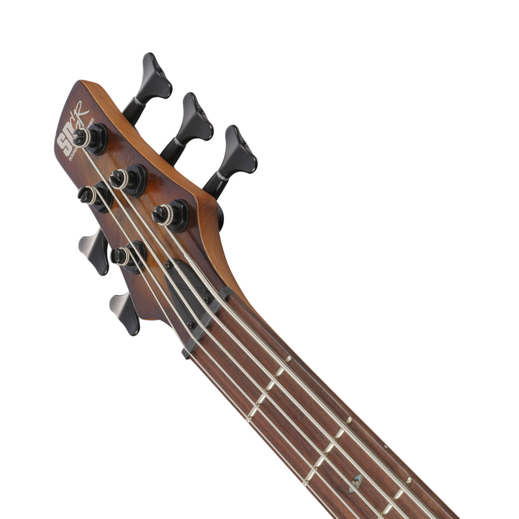 Ibanez SR505AL 5-String Left Handed Electric Bass Bartolini Pickups - Mahogany Brown Burst Low Gloss