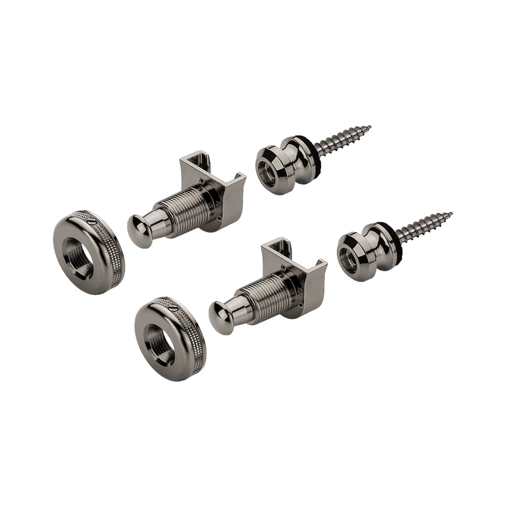 Schaller S-Lock M Strap Lock Pair - Ruthenium