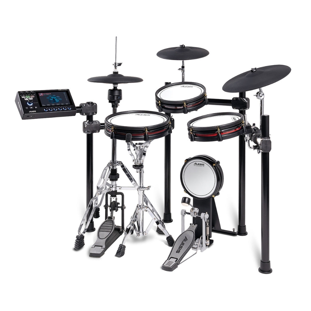 Alesis Strata Club Premium 7-Piece Electronic Drum Set w 7" Touchscreen , Bluetooth and WIFI