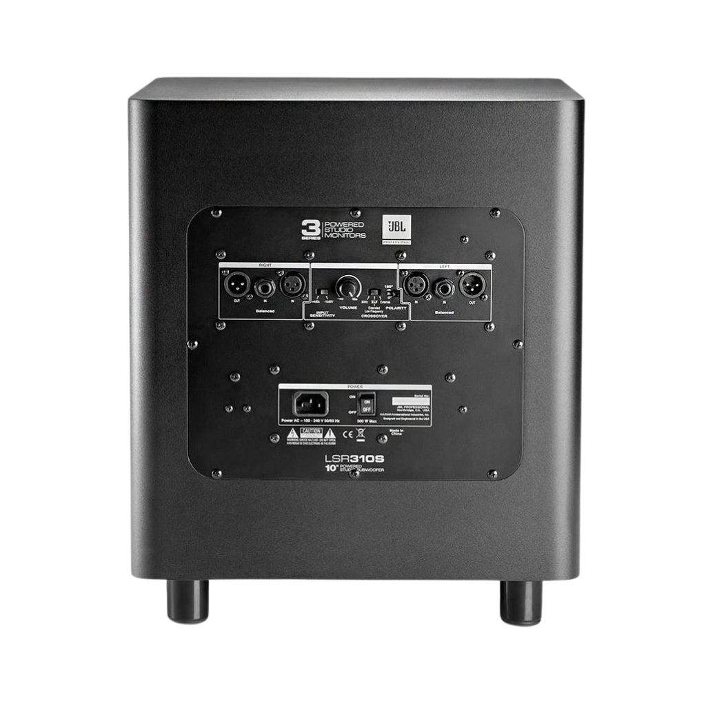 JBL - LSR310S - 10-inch Powered Studio Subwoofer