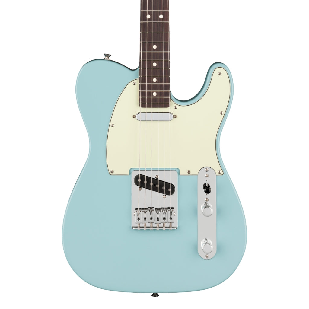 Fender - 75th Anniversary Player II Telecaster Electric Guitar - Daphne Blue, Rosewood Fingerboard