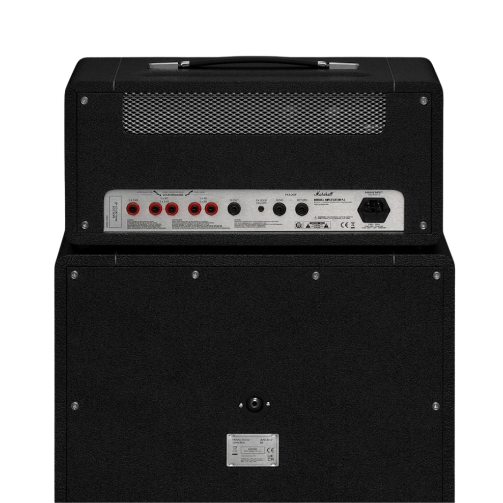 Marshall Limited Edition Hendrix Studio Stacked Amplifier - Purple/Black zoomed back