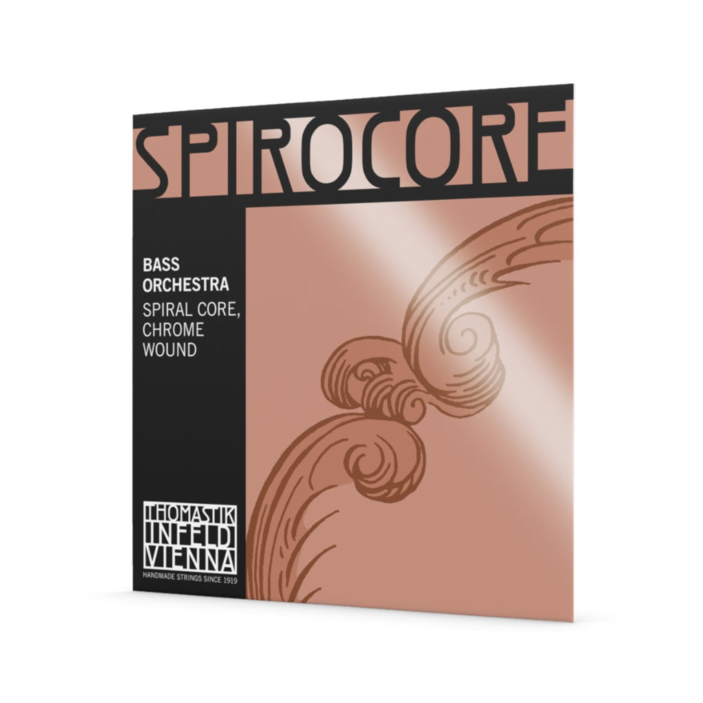 Thomastik 3885.2W Spirocore Bass 'G' 3/4 Orchestra String Weich - Tube of 12