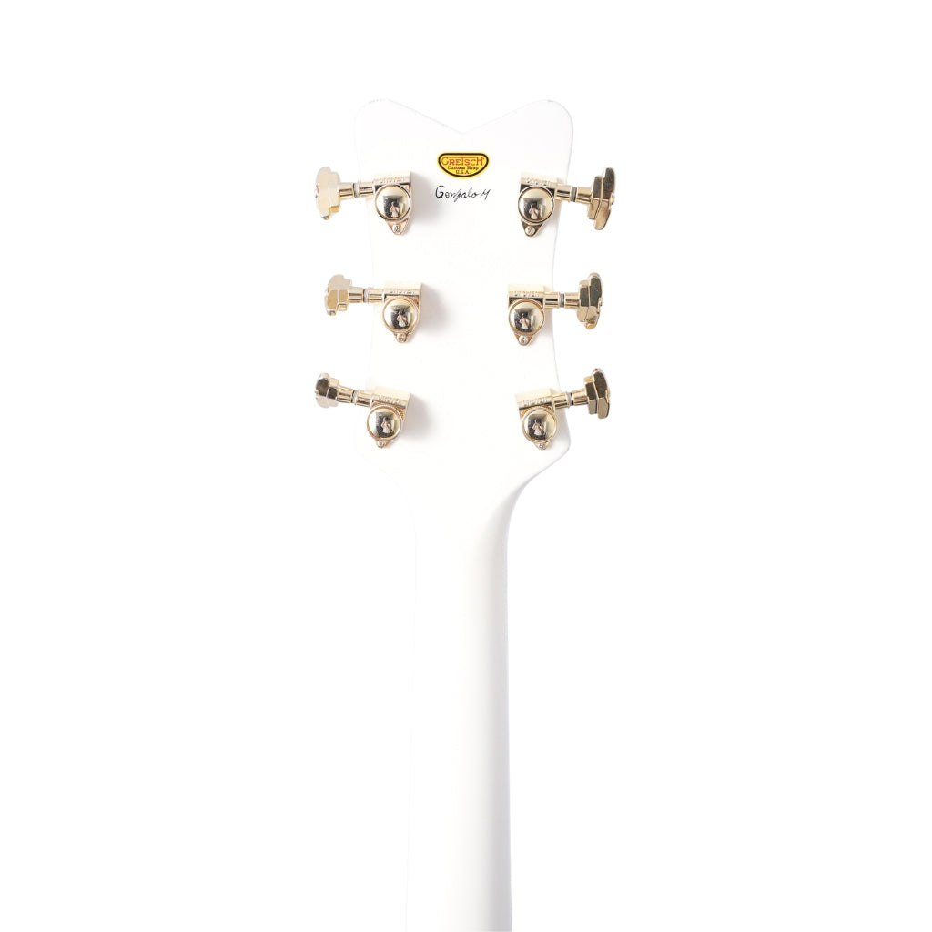 Gretsch Custom Shop G6136-55 Falcon Aged White CC - Master Built by Gonzalo Madrigal