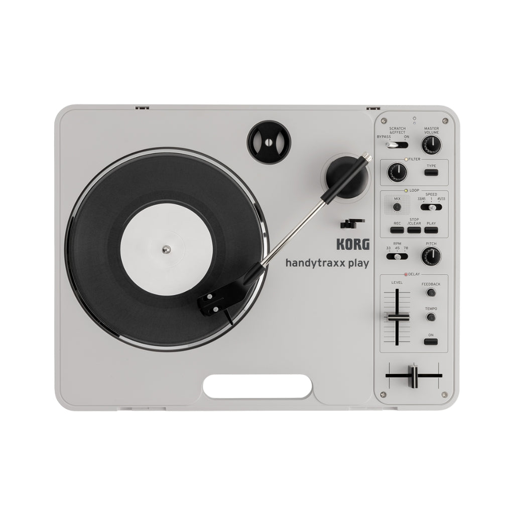 Korg - handytraxx play - Portable Vinyl Record Player