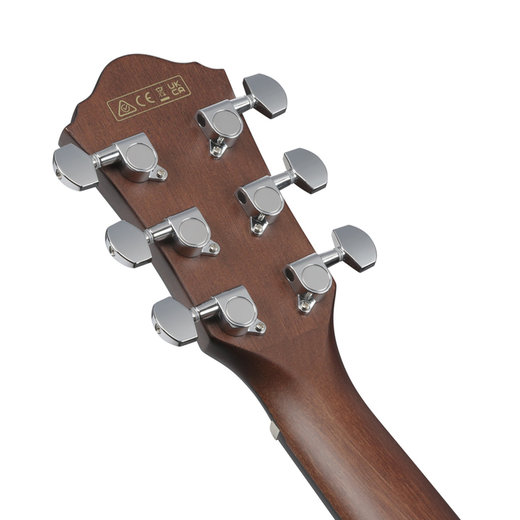 Ibanez AEWC16QA Acoustic Guitar w/Pickup - Transparent Black Sunburst High Gloss