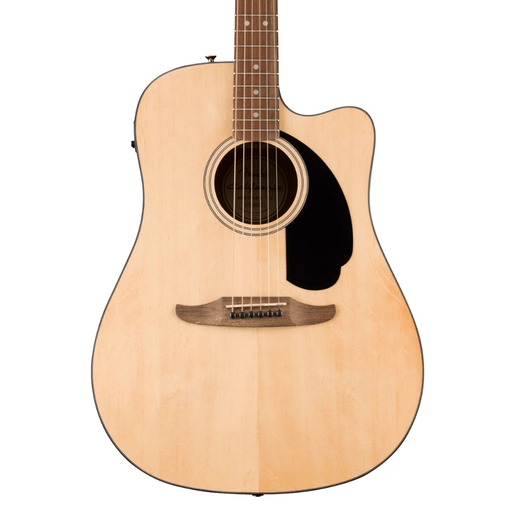 Fender - California Standard Redondo CE Acoustic-Electric Guitar - Natural, Spruce Top