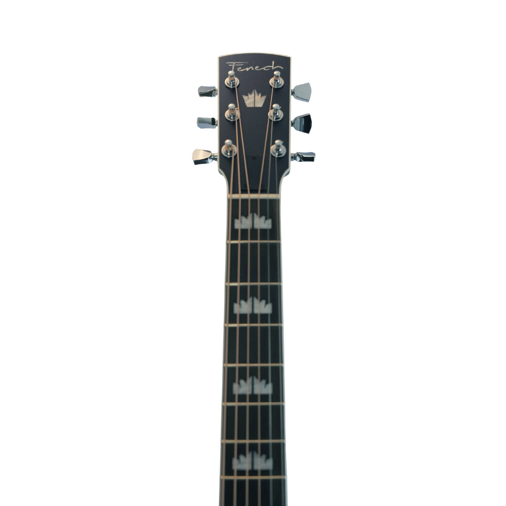 Fenech Supreme D78 w/LR Baggs Pickup Acoustic-Electric Guitar - Denim Black