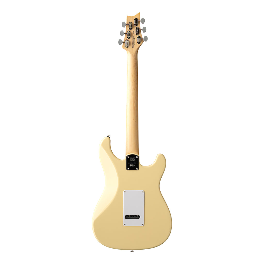 PRS SE Silver Sky Maple Fretboard Left Handed - Moon White