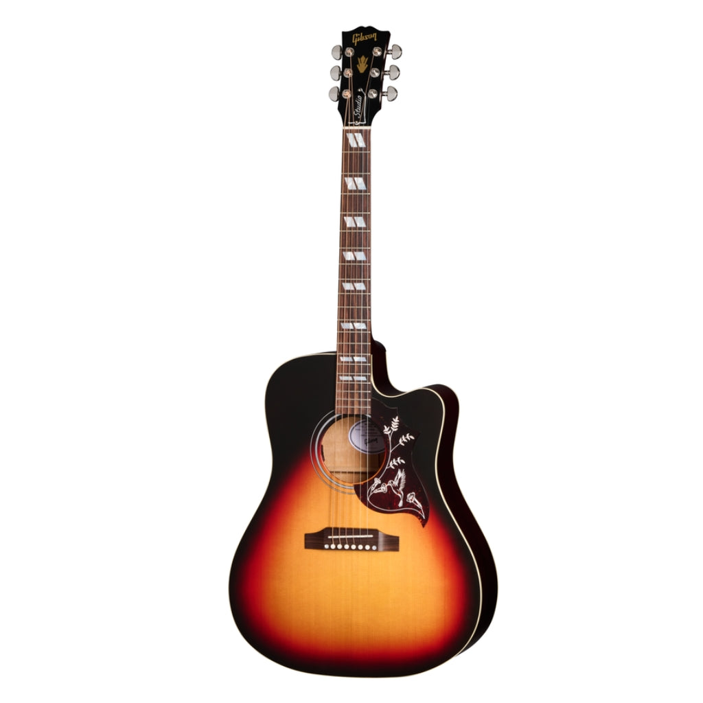 Gibson - Hummingbird Studio EC Acoustic Guitar - Tri Burst Satin