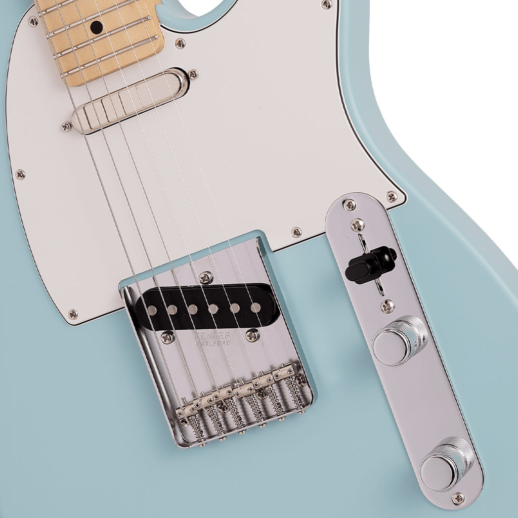 Fender Made in Japan Junior Collection Telecaster Maple Fingerboard Satin Daphne Blue