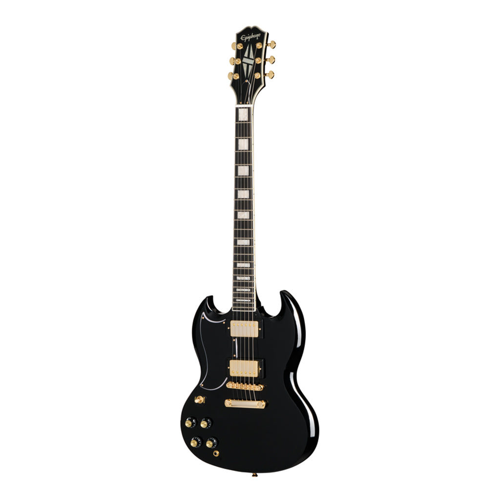 Epiphone SG Custom Left Handed with Premium Gig Bag Ebony