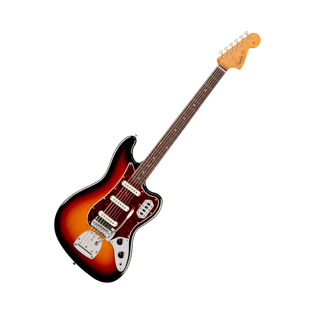 Fender Vintera III Early 60s Bass VI Rosewood 6-String Bass Guitar - 3-Color Sunburst