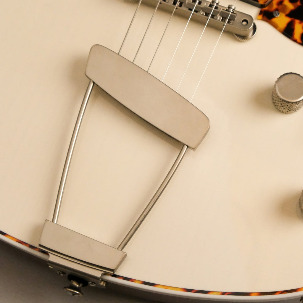 Frank Brother Arcade One Light Relic Electric Guitar - Trans Trillium White