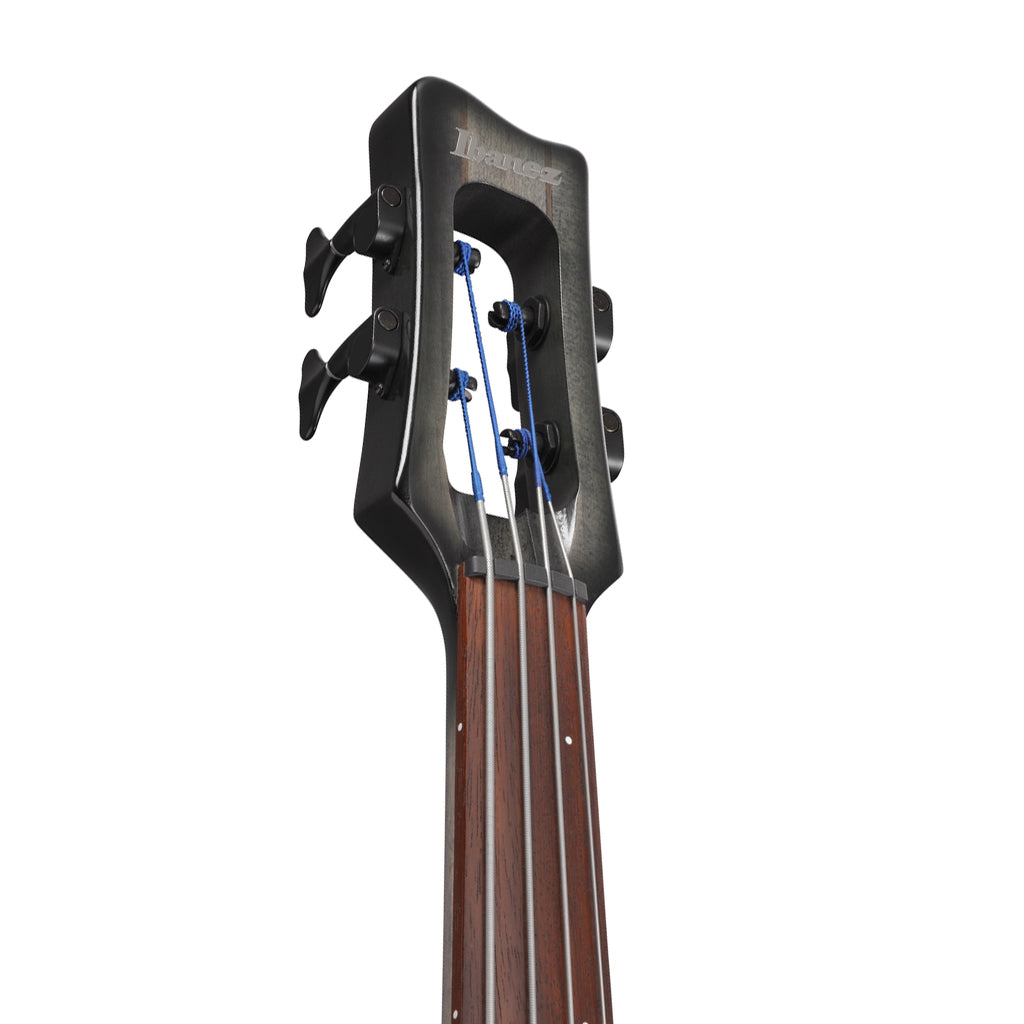 Ibanez UB804 Upright Electric Bass - Black Ice Burst Low Gloss