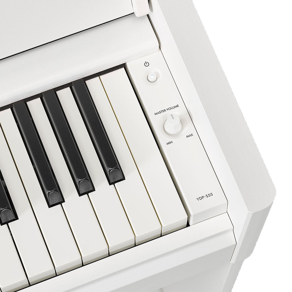 Yamaha - YDPS5WH Arius Slimline Digital Piano - White