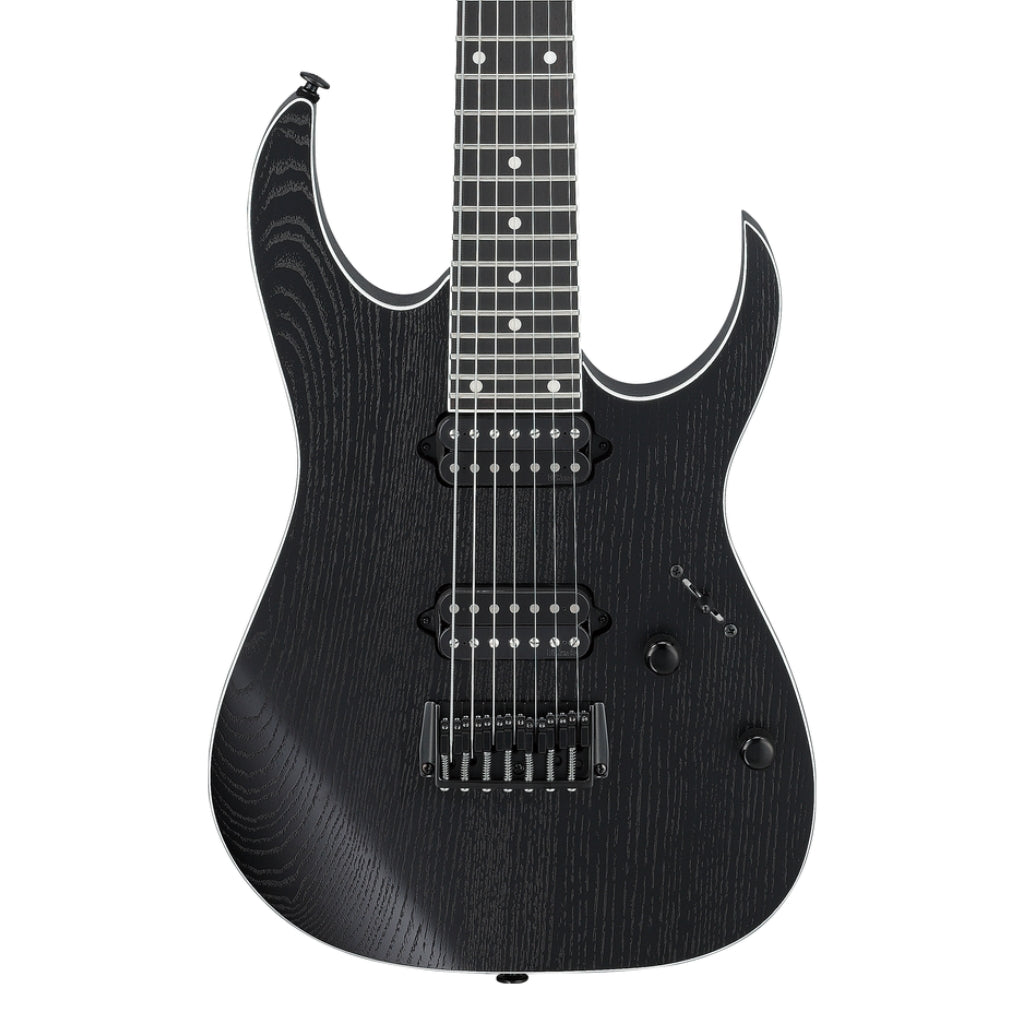 Ibanez - Prestige RGR762AHBF 7-String Electric Guitar - Weathered Black
